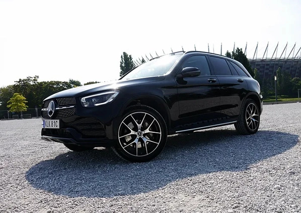 Mercedes-Benz GLC cena 215900 przebieg: 60870, rok produkcji 2021 z Małogoszcz małe 781